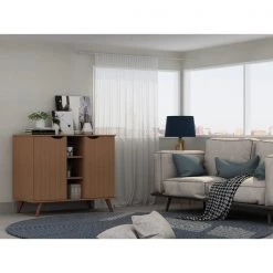 Manhattan Comfort Hampton 39.37 Buffet Stand, Maple Cream -Kitchen & Dining Furniture Sales Store Manhattan20Comfort 16PMC5xxB