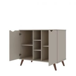 Manhattan Comfort Hampton 39.37 Buffet Stand, Off White -Kitchen & Dining Furniture Sales Store Manhattan20Comfort 16PMC6xxD