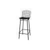 Manhattan Comfort Madeline Barstool, Black