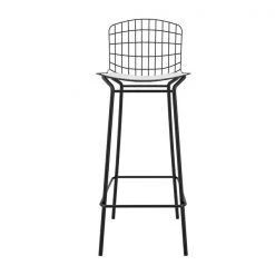 Manhattan Comfort Madeline Barstool, Black and White -Kitchen & Dining Furniture Sales Store Manhattan20Comfort 198AMC4xxE