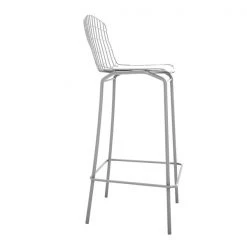 Manhattan Comfort Madeline Barstool, Charcoal Grey and White -Kitchen & Dining Furniture Sales Store Manhattan20Comfort 198AMC8xxE