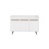 Manhattan Comfort Bradley 53.54 Buffet Stand, White -Kitchen & Dining Furniture Sales Store Manhattan20Comfort 230BMC6xxA