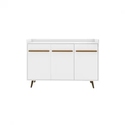 Manhattan Comfort Bradley 53.54 Buffet Stand, White