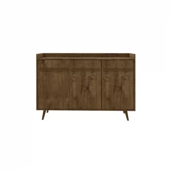 Manhattan Comfort Bradley Buffet 53.54 Stand, Rustic Brown