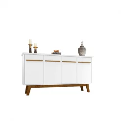 Manhattan Comfort Yonkers 62.99 Sideboard, White -Kitchen & Dining Furniture Sales Store Manhattan20Comfort 232BMC6xxE