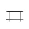 Manhattan Comfort Celine 35.43 Sideboard with 2 Shelves in Black