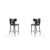 Manhattan Comfort Holguin Barstool in Grey, Black and Gold (Set of 2) -Kitchen & Dining Furniture Sales Store Manhattan20Comfort 2xxBS011xxGYxxAxx83508a