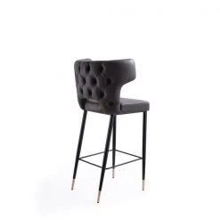 Manhattan Comfort Holguin Barstool in Grey, Black and Gold (Set of 2) -Kitchen & Dining Furniture Sales Store Manhattan20Comfort 2xxBS011xxGYxxGxxab763e