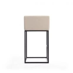 Manhattan Comfort Embassy Barstool in Cream and Black (Set of 2) -Kitchen & Dining Furniture Sales Store Manhattan20Comfort 2xxBS018xxCRxxGxxf33c92