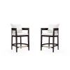 Manhattan Comfort Ritz Counter Stool in Ivory and Dark Walnut (Set of 2) -Kitchen & Dining Furniture Sales Store Manhattan20Comfort 2xxCS006xxIVxxAxxd015ca