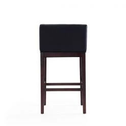 Manhattan Comfort Kingsley Barstool in Black and Dark Walnut (Set of 3) -Kitchen & Dining Furniture Sales Store Manhattan20Comfort 3xxBS012xxBKxxFxxcf07b9