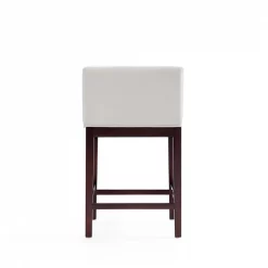 Manhattan Comfort Kingsley Counter Stool in Ivory and Dark Walnut (Set of 3) -Kitchen & Dining Furniture Sales Store Manhattan20Comfort 3xxCS005xxIVxxExx95c67e
