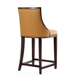 Manhattan Comfort Fifth Ave Counter Stool in Camel and Dark Walnut (Set of 3) -Kitchen & Dining Furniture Sales Store Manhattan20Comfort 3xxCS012xxCLxxGxxde6ca7