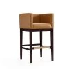 Manhattan Comfort Kingsley Barstool in Camel and Dark Walnut -Kitchen & Dining Furniture Sales Store Manhattan20Comfort BS012xxCLxxAxxe6064f