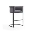 Manhattan Comfort Cosmopolitan Barstool in Grey and Black -Kitchen & Dining Furniture Sales Store Manhattan20Comfort BS015xxGYxxAxx3bec31