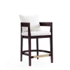 Manhattan Comfort Ritz Counter Stool in Ivory and Dark Walnut -Kitchen & Dining Furniture Sales Store Manhattan20Comfort CS006xxIVxxAxx81d64d