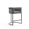 Manhattan Comfort Cosmopolitan Counter Stool in Grey and Black -Kitchen & Dining Furniture Sales Store Manhattan20Comfort CS008xxGYxxAxx2e5d4e