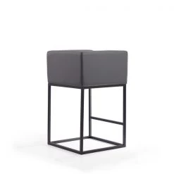 Manhattan Comfort Embassy Counter Stool in Grey and Black -Kitchen & Dining Furniture Sales Store Manhattan20Comfort CS011xxGYxxFxx9cd513