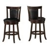 Monarch Specialties BARSTOOL, 39"H / SWIVEL / ESPRESSO COUNTER HGT, PK 2 -Kitchen & Dining Furniture Sales Store Monarch20Specialities Ixx1288xxcf0f63