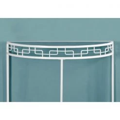 Monarch Specialties Hall Console Accent Table - 36"L / White Metal -Kitchen & Dining Furniture Sales Store Monarch20Specialities Ixx2112xxfeatxx257ac8