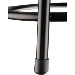 National Public Seating NPS 30" Heavy Duty Vinyl Padded Steel Stool With Backrest, Black -Kitchen & Dining Furniture Sales Store National20Public20Seating20Corp 6430Bxx10xxxx7xx