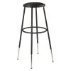 National Public Seating NPS 32 -39" Height Adjustable Heavy Duty Vinyl Padded Steel Stool, Black -Kitchen & Dining Furniture Sales Store National20Public20Seating20Corp 6430Hxx10xxxx1xx