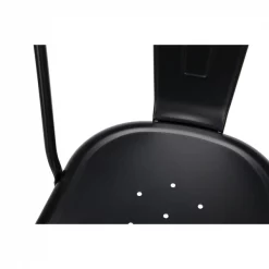 Ofm Black Metal Counter Stool, PK4 -Kitchen & Dining Furniture Sales Store OFM20LLC 161 26 BK 4 08