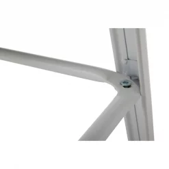 Ofm 24" Square White Metal Bar Table with Wood Top -Kitchen & Dining Furniture Sales Store OFM20LLC 161 BT24 WHT NT 10