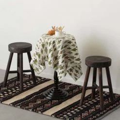 Vintiquewise Antique Round Wooden Chair Log Cabin Stools, PK 2 -Kitchen & Dining Furniture Sales Store Quickway20Imports20Inc 705835xxc9f6af