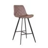 Sego Lily Sevier Leg Barstools Dark Brown 2PK