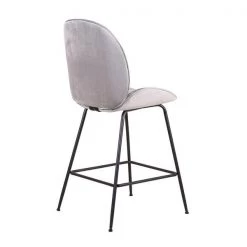 Sego Lily Kinyon Barstools Gray Velvet 2PK -Kitchen & Dining Furniture Sales Store RST20Brands20LLC SLxx2BRSTxxGRYxx1xxmainxx05xx0e773a