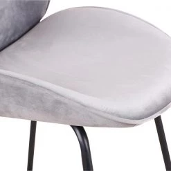 Sego Lily Kinyon Barstools Gray Velvet 2PK -Kitchen & Dining Furniture Sales Store RST20Brands20LLC SLxx2BRSTxxGRYxx1xxmainxx06xx69d516