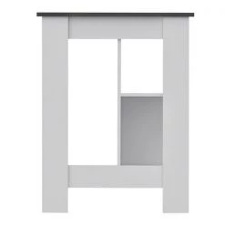 Sego Lily Lindon Kitchen Island in White with Smokey Oak Top -Kitchen & Dining Furniture Sales Store RST20Brands20LLC SLxxKISLxx1xxWHTASHxxmainxx03xx56a933