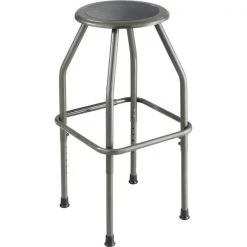 Safco Fixed Height Stool, 17-1/2"x17-1/2"x29-3/4", PWT