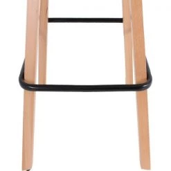 Lorell Guest Stool, Low-back, Wood Legs, 17-3/8"x14-1/8"x33-1/2", BK -Kitchen & Dining Furniture Sales Store S.P.20Richards20Company ea95462be1067424c7a9f55686db1bf0xxd8c0a5