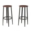 Hastings Home Round Metal Bar Stools, 2 Pack -Kitchen & Dining Furniture Sales Store TG20Midco20LLC20dba20Trademark20Global20LLC 80xxfstlxx8