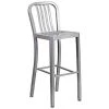 Alston Quality FM2700-30S 30 in. Metal Dining Counter Stool; Silver -Kitchen & Dining Furniture Sales Store Unbeatablesale20Inc ASTQT1924xx650xx30885b