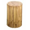 Bamboo54 5897 Rustic Round Bamboo Side Table & Stool -Kitchen & Dining Furniture Sales Store Unbeatablesale20Inc BMBOO1451xx650xx62a4d2