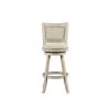 Boraam 76229 29 in. Melrose Swivel Barstool; Ivory Wire-Brush -Kitchen & Dining Furniture Sales Store Unbeatablesale20Inc BORM33799xx650xxde7ff9