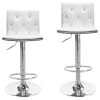 Best Master Furniture HY630 White Modern Swivel Bar Stools with Crystals & Tufted Look; White - Set of 2 -Kitchen & Dining Furniture Sales Store Unbeatablesale20Inc BSTMS1594xx650xxa4e44a