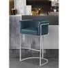 Chic Home FBS9604-US Modern Contemporary Emery Bar Stool Chair; Teal -Kitchen & Dining Furniture Sales Store Unbeatablesale20Inc CHC6055xx650xx05202d