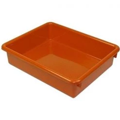 Romanoff Products Inc Romanoff Products ROM15109 3 in. Stowaway Letter Tray; orange