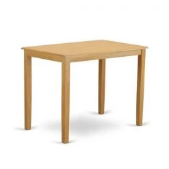 East West Furniture YAT-OAK-H Yarmouth Counter Height Table Finished in Oak