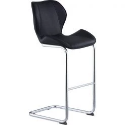 Global Furniture USA D1446BS - BL Bar & Counter Stool; Black