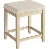 Crosley Furniture CF1310-GL Aimee Vanity Stool; Soft Gold -Kitchen & Dining Furniture Sales Store Unbeatablesale20Inc MDMC3078xx1200xxa35db7