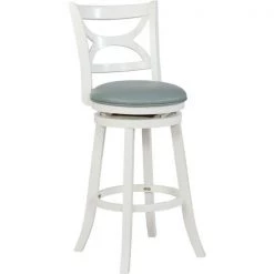 Powell D1098B17BS Sawyer Bar Stool; Cream