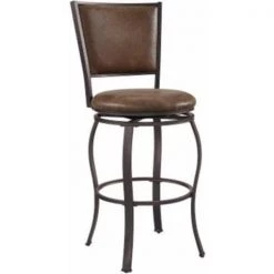 Powell D1167B18BS Jackson Barstool; Brown