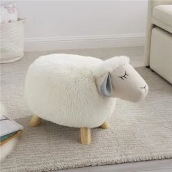 Powell Furniture D1230Y19S Sydney Sheep Stool