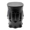 Sagebrook 15567-01 32 in. Metal Multi-Faced Stool; Black