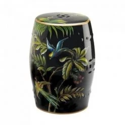 Accent Plus 10018685 Tropical Birds Decorative Stool